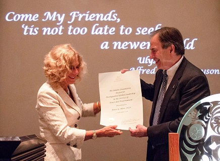 TSF Award presentation to Bruce G. Blair